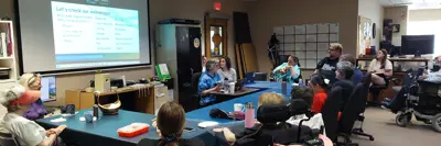 Presentation at the KWA office